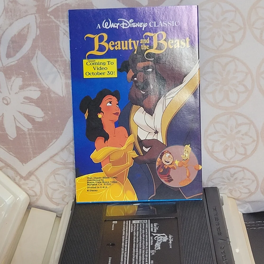 Rare Disney Black Diamond VHS – The Rescuers + Proof of Purchase